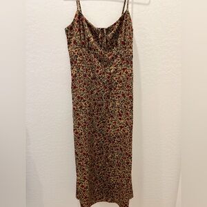 Floral print dress size M women